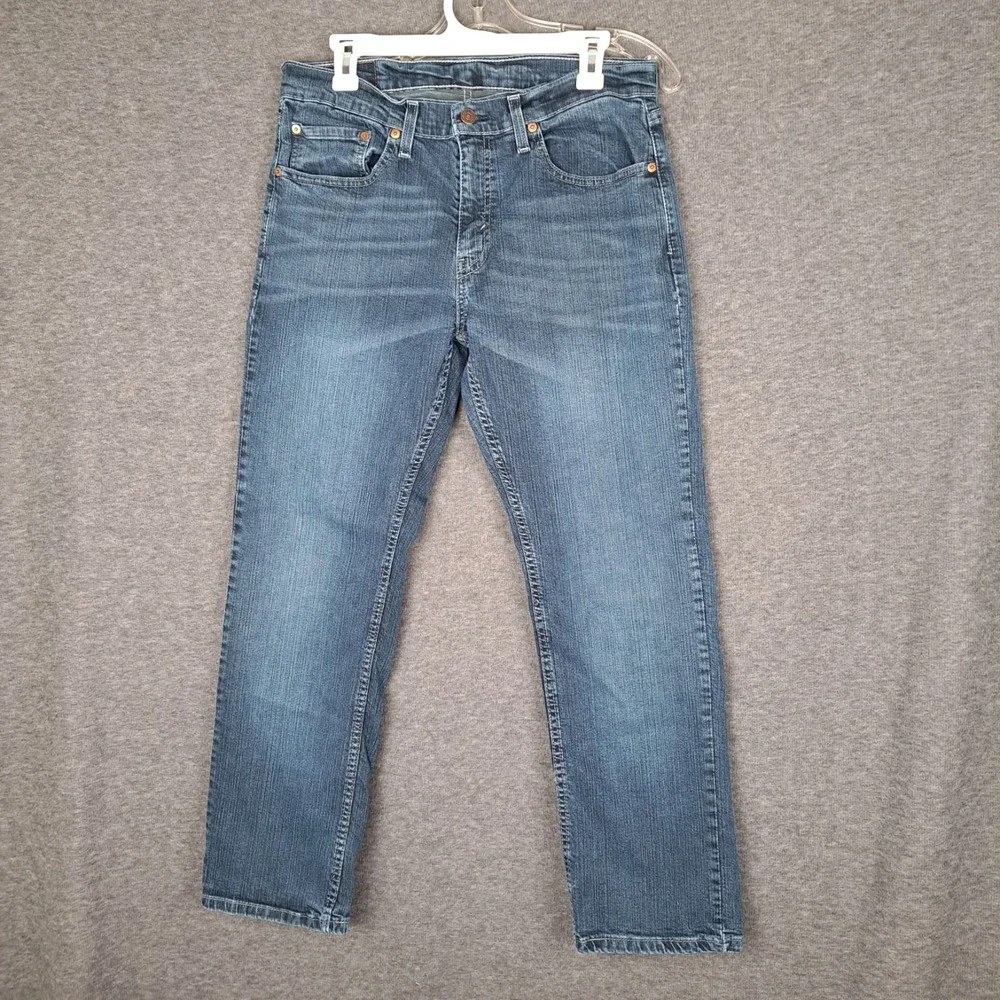 Levis 559 Jeans Mens 31x30 (Fits 30x29) Relaxed Fit Straight Leg Dark Denim
